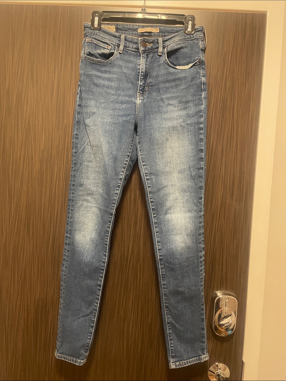 Levi’s 721 High Rise Skinny Classic High-Rise Light Blue Women's Jeans